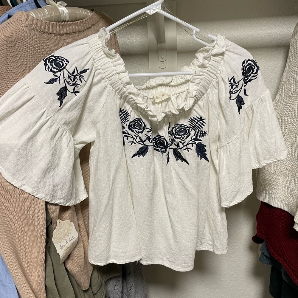 Altard State off the shoulder top